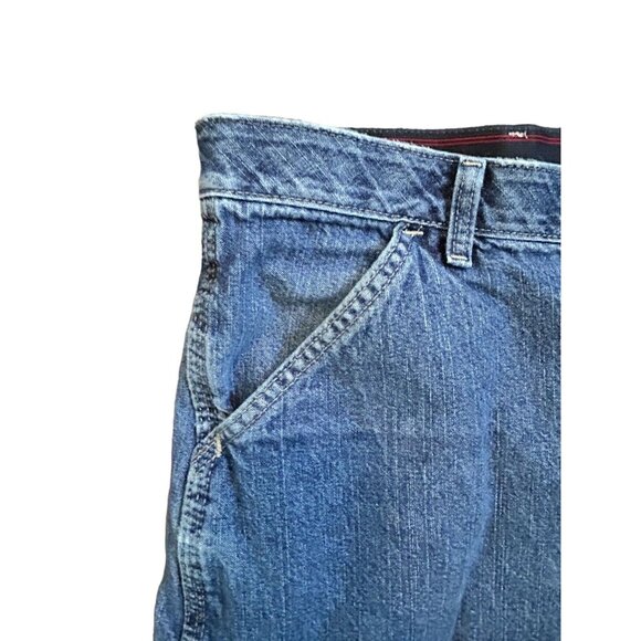 Riders by Lee Men’s Denim Shorts Sz 44 High Rise Comfort Flex Blue - Picture 6 of 12